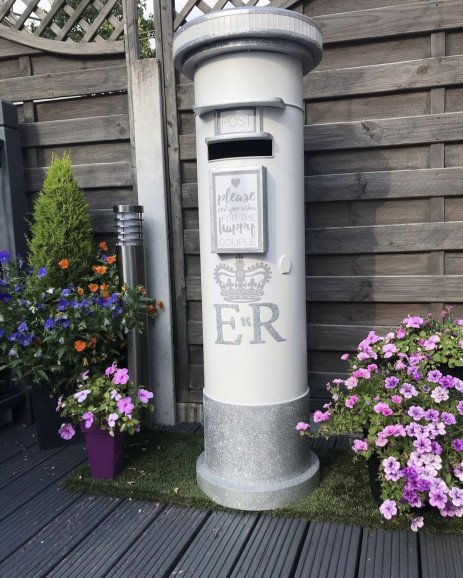 Post Box which can be personalised but any occasion