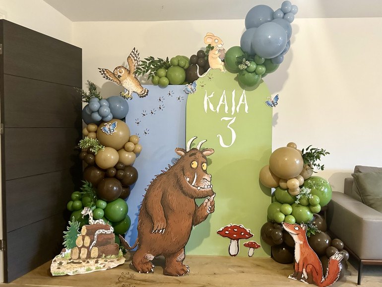 Gruffalo themed double sailboard display