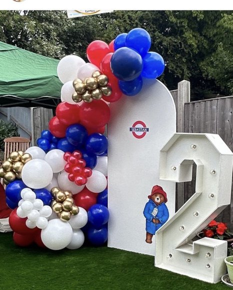 Paddington bear set up