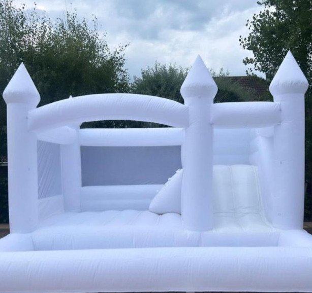 Luxury white castle