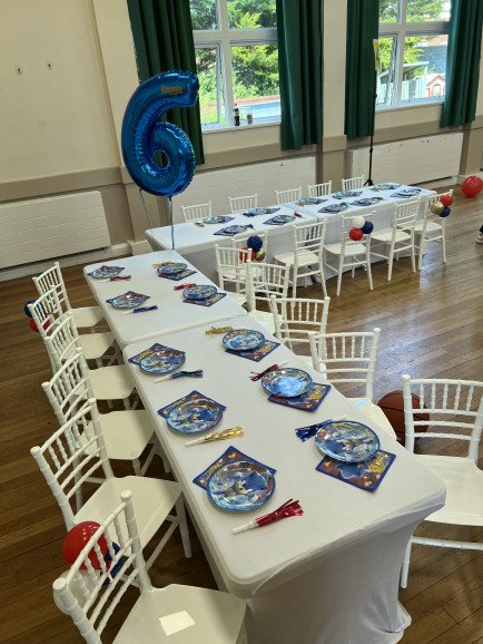 KIDS CHAIRS AND TABLES AVAILABLE TO HIRE