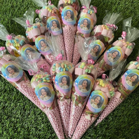 Millions based personalised sweet cones!