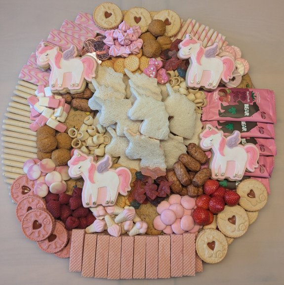 Our children's 50cm themed sweet and savoury platter.