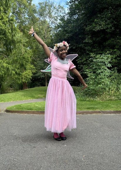 Fairy Party Theme - Pink Fairy Costume