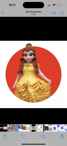 Princess Belle perfect for Princess Parties