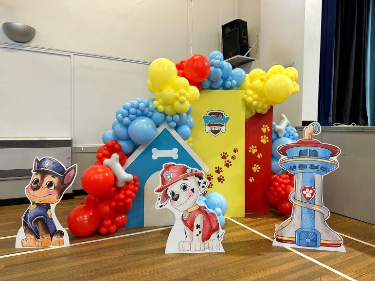 Paw Patrol party for Make A Wish Charity Foundation U.K.