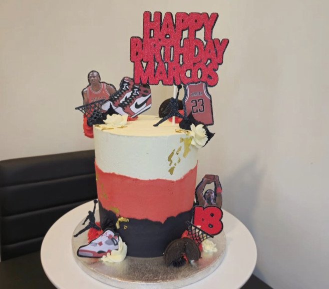 Jordan themed cake