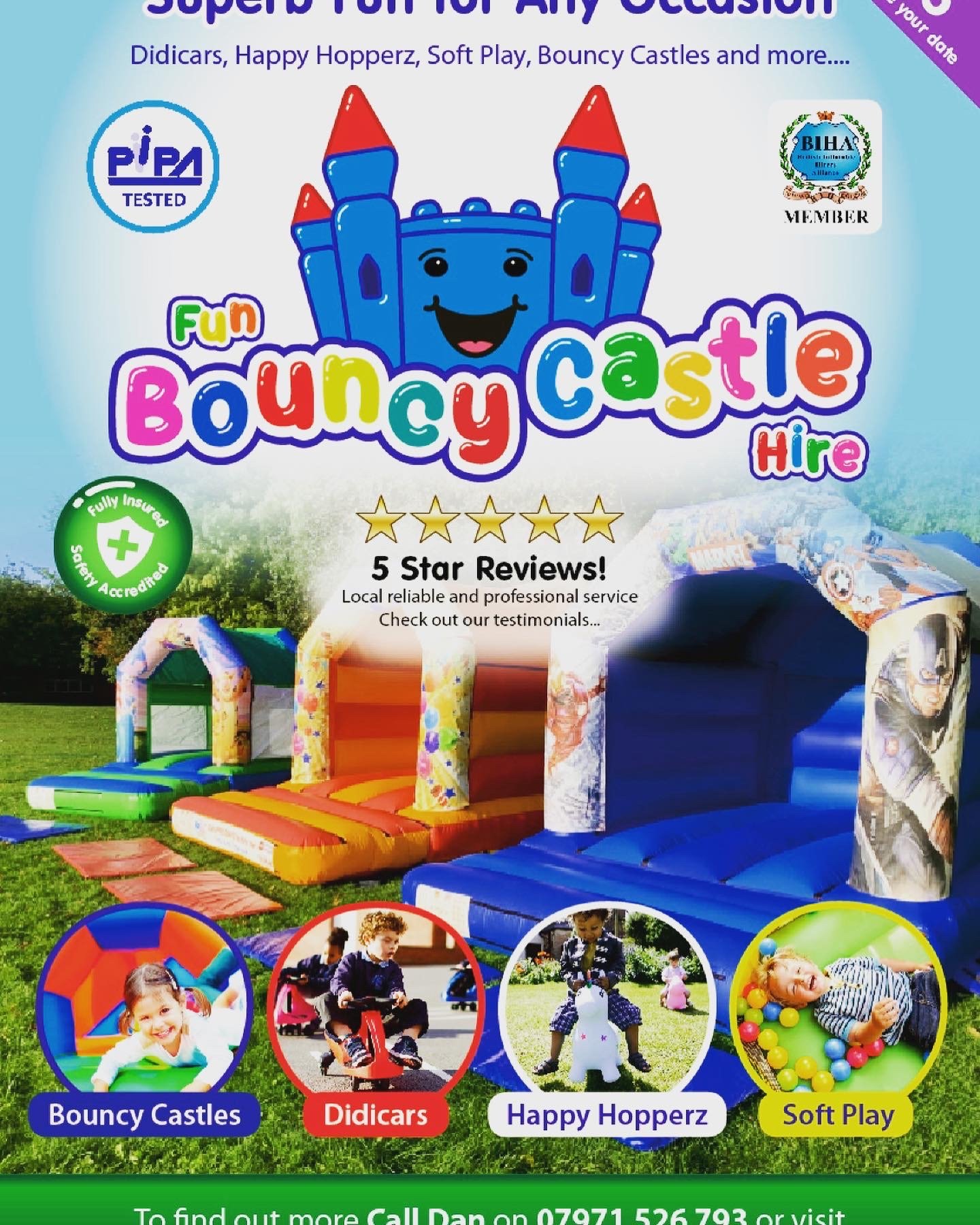 Fun bouncy castle hire