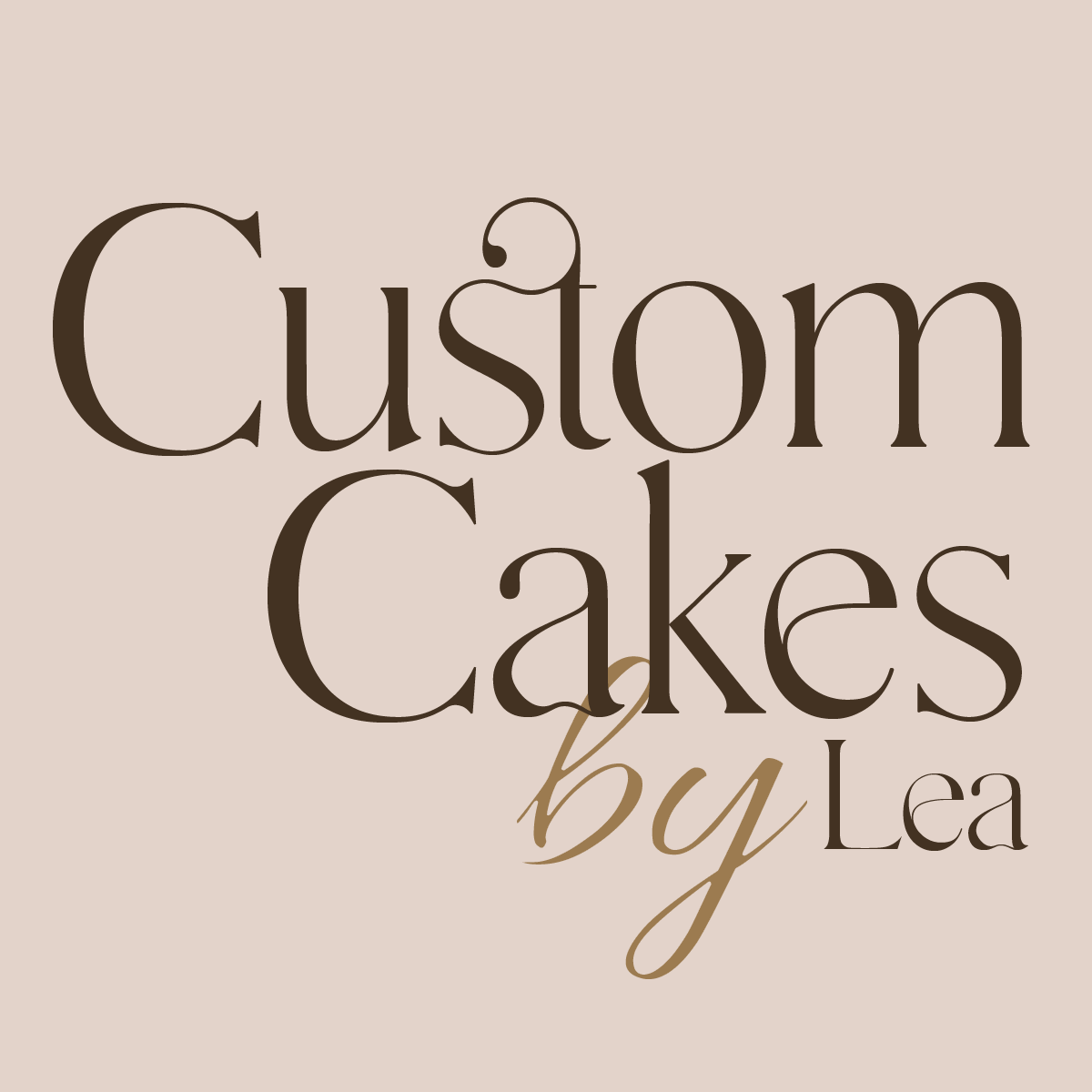 Custom cakes by Lea