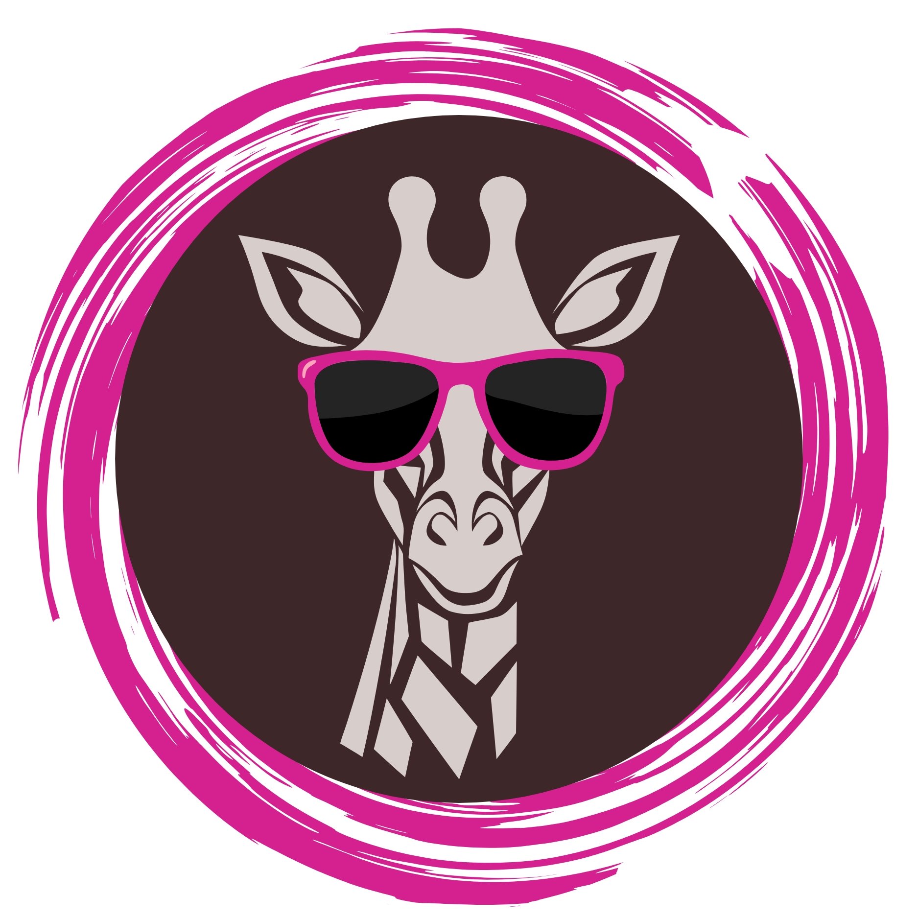 The Cool Giraffe - Kids Animated, Digital Party Invitations